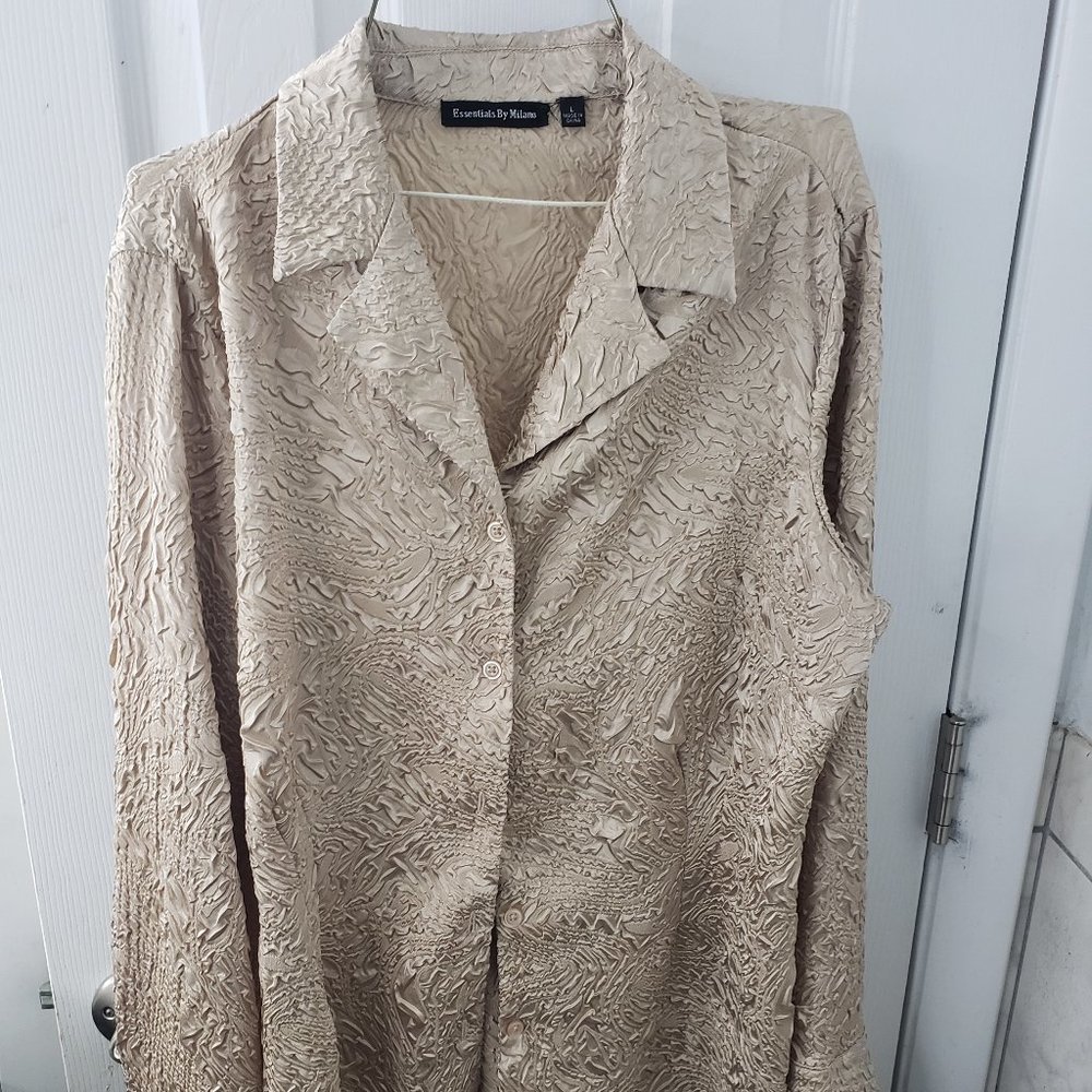 Vintage Gold Blouse